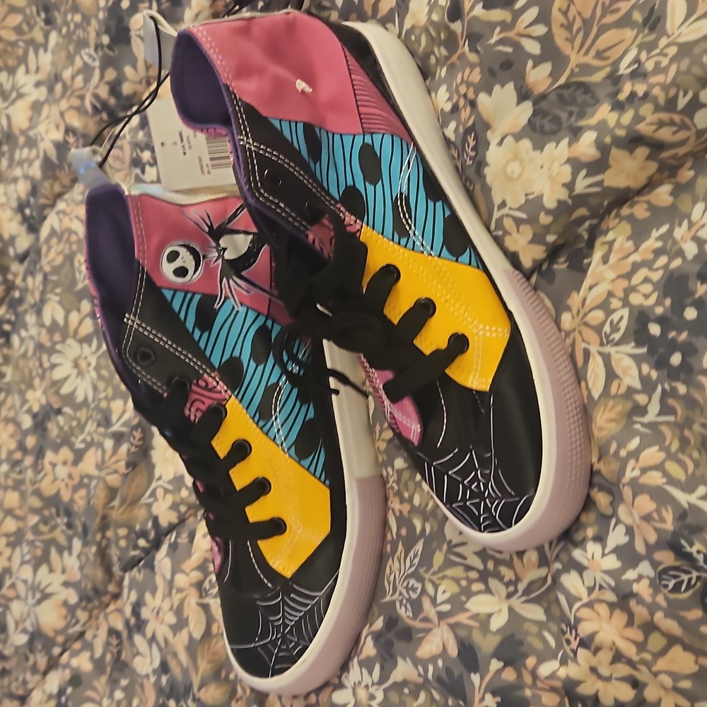 Disney Black and Yellow High-Top Sneakers - Picture 3 of 5